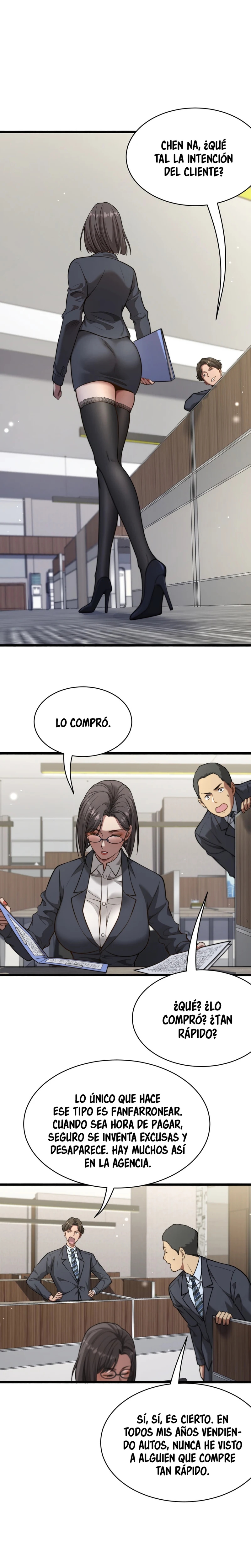 Después de Obtener Riqueza y Libertad, Ofrecen su Lealtad capítulo 4 página 5