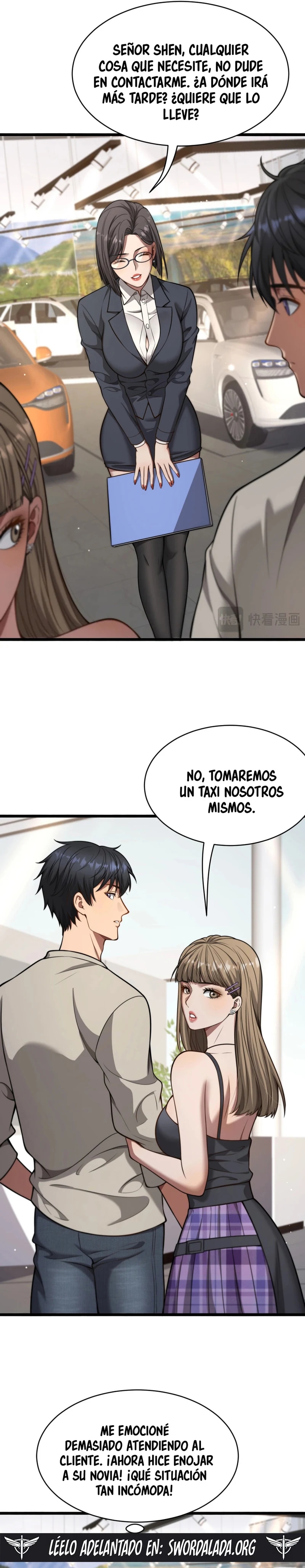 Después de Obtener Riqueza y Libertad, Ofrecen su Lealtad capítulo 4 página 7