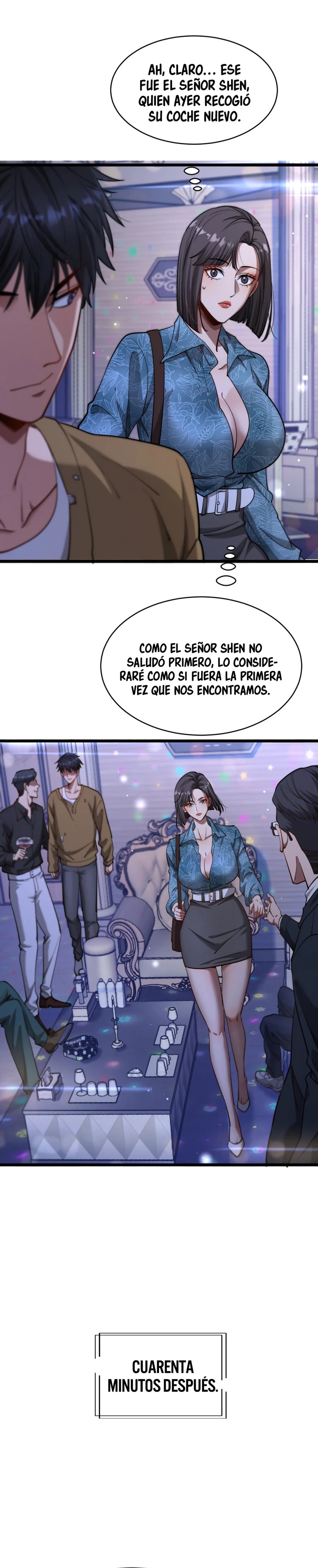 Después de Obtener Riqueza y Libertad, Ofrecen su Lealtad capítulo 5 página 9