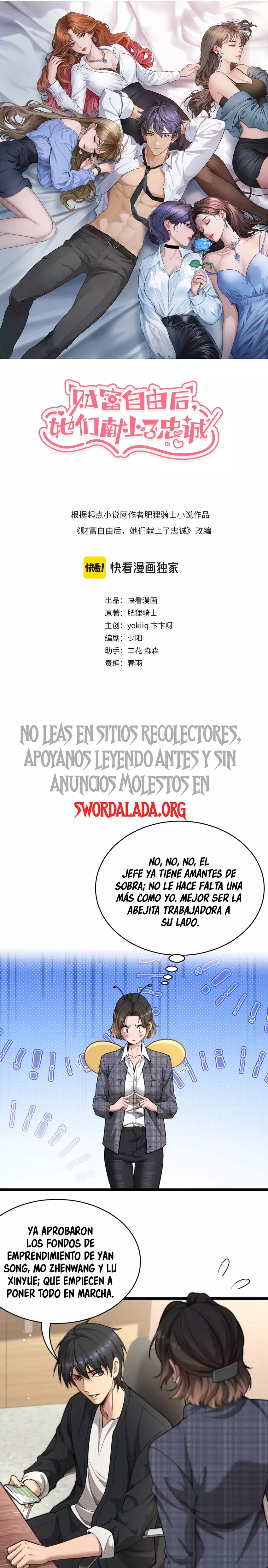 Después de Obtener Riqueza y Libertad, Ofrecen su Lealtad capítulo 57 página 1