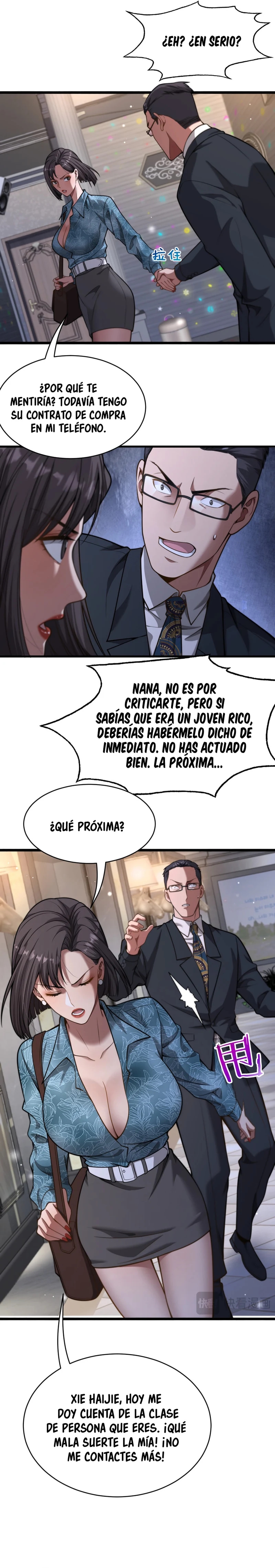 Después de Obtener Riqueza y Libertad, Ofrecen su Lealtad capítulo 6 página 5
