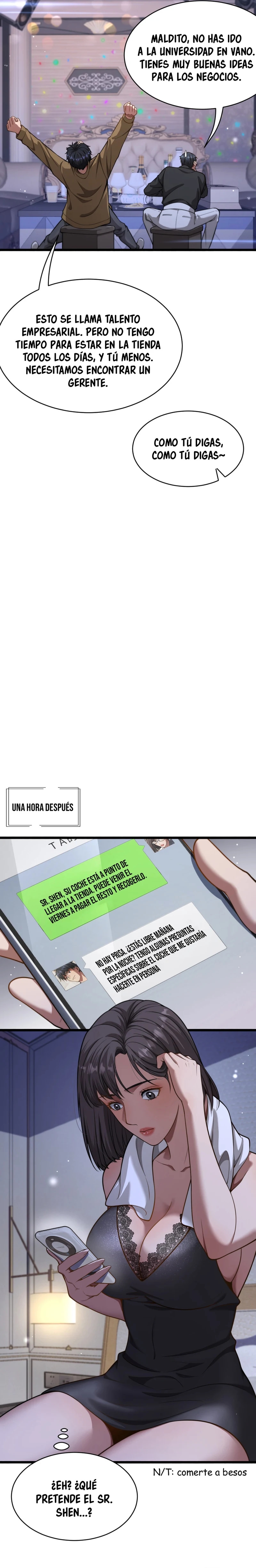 Después de Obtener Riqueza y Libertad, Ofrecen su Lealtad capítulo 6 página 7