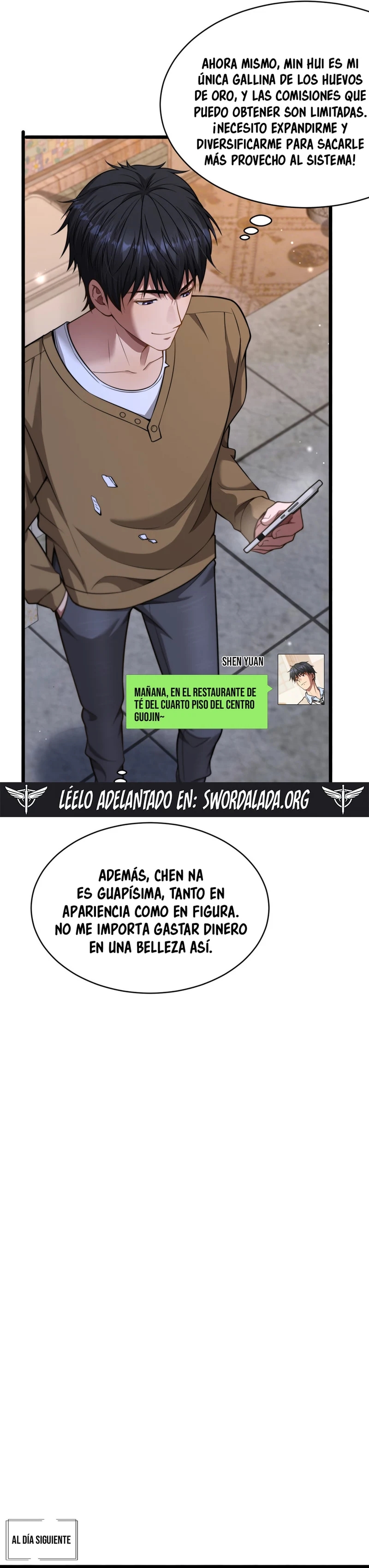 Después de Obtener Riqueza y Libertad, Ofrecen su Lealtad capítulo 6 página 8