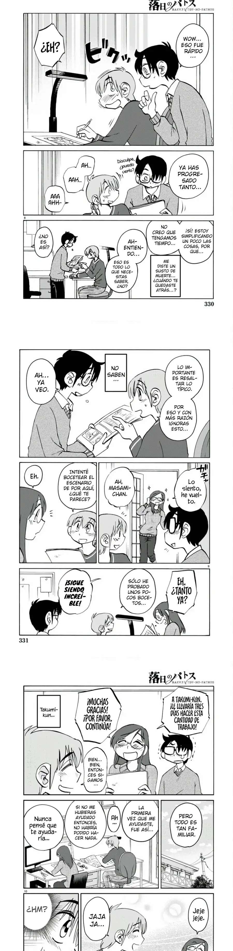 Rakujitsu no Pathos capítulo 110 página 4