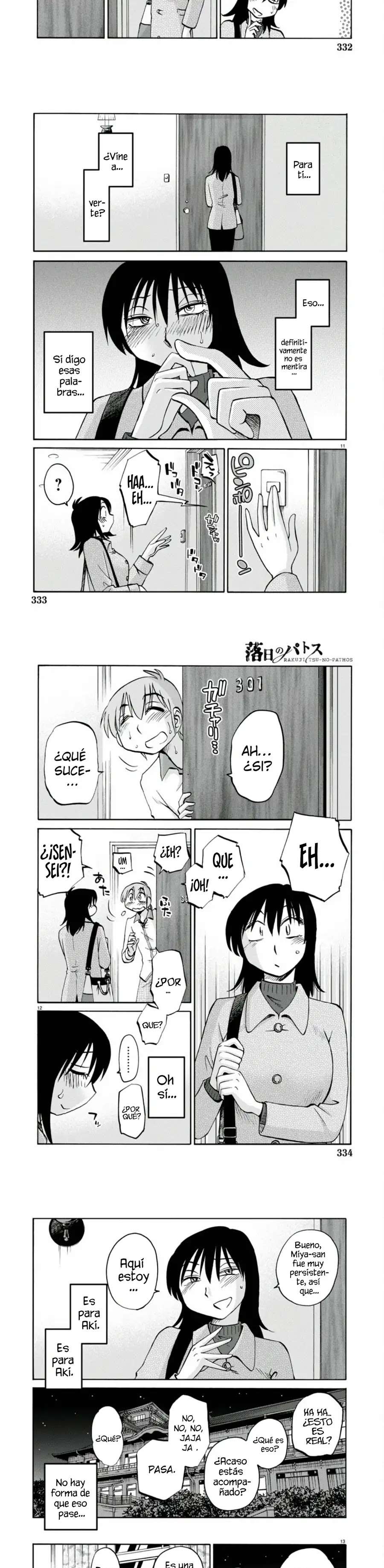 Rakujitsu no Pathos capítulo 113 página 5
