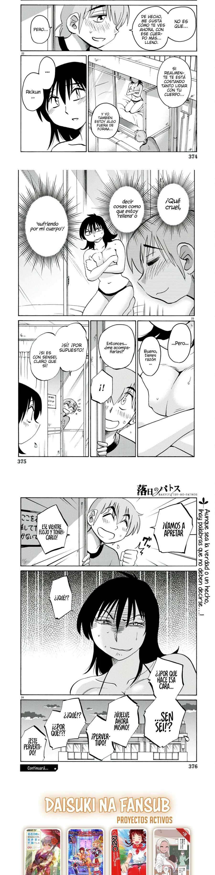 Rakujitsu no Pathos capítulo 120 página 9