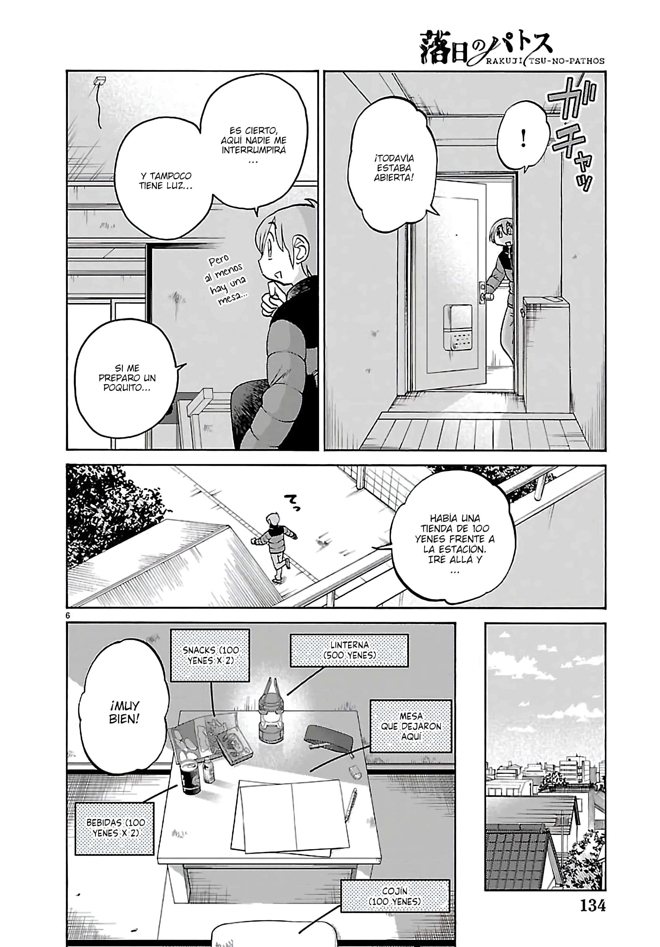 Rakujitsu no Pathos capítulo 136 página 8