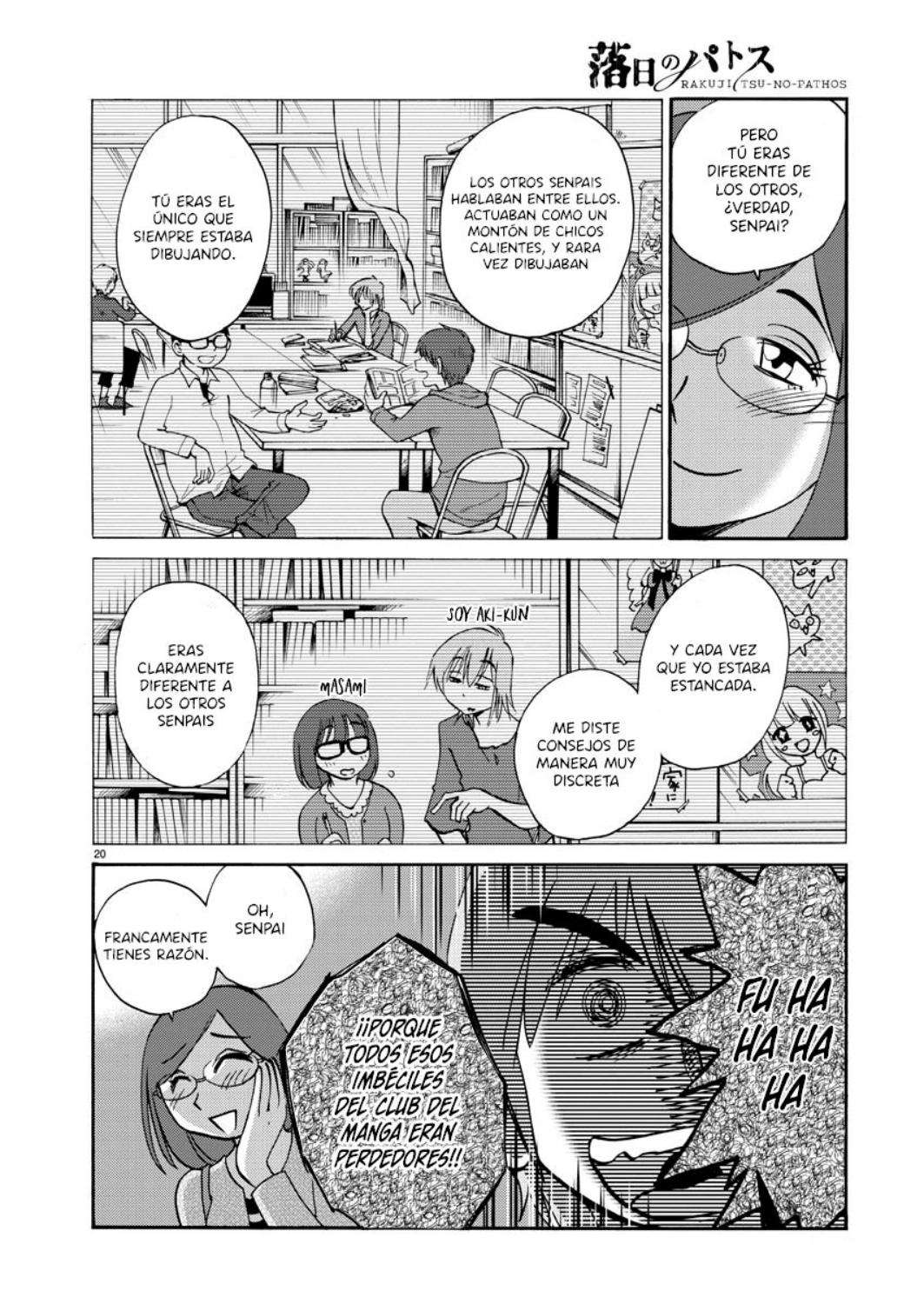 Rakujitsu no Pathos capítulo 44 página 21