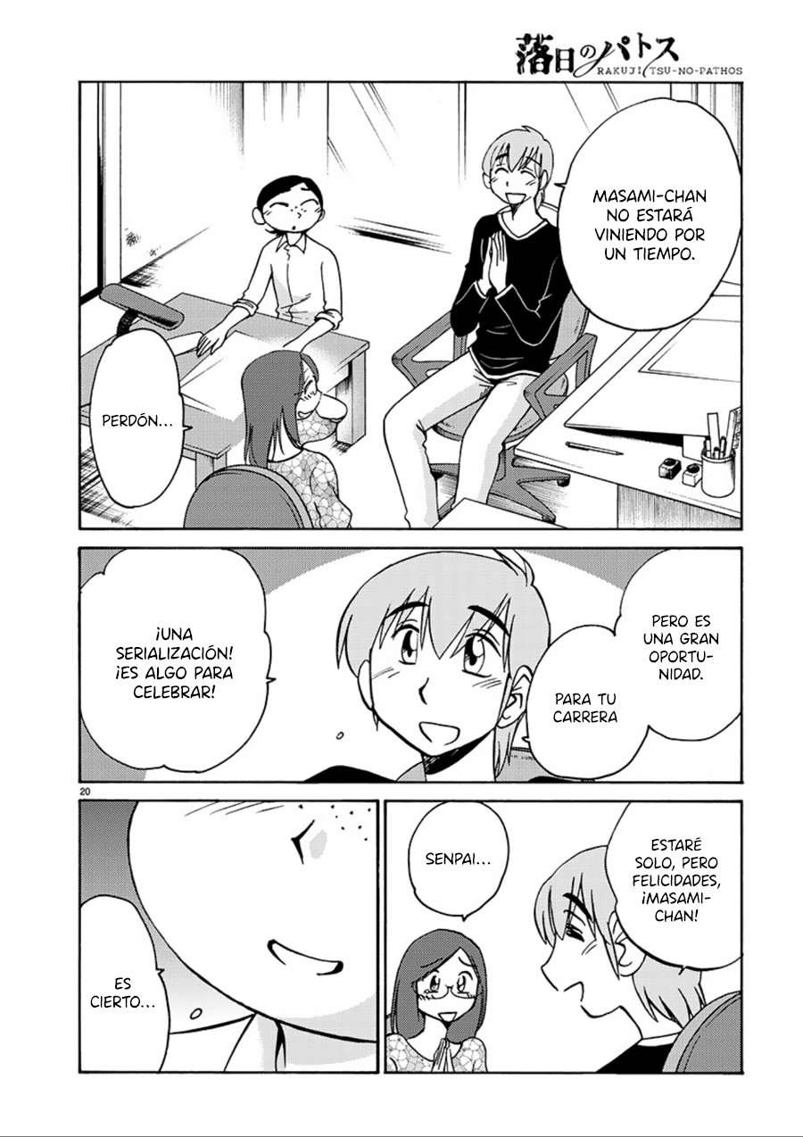 Rakujitsu no Pathos capítulo 57 página 20