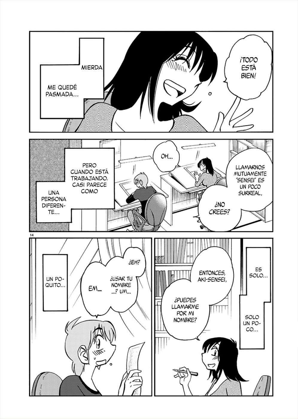 Rakujitsu no Pathos capítulo 70 página 14