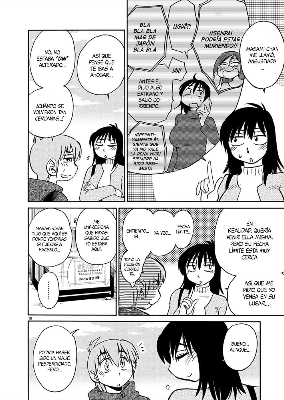 Rakujitsu no Pathos capítulo 77 página 19