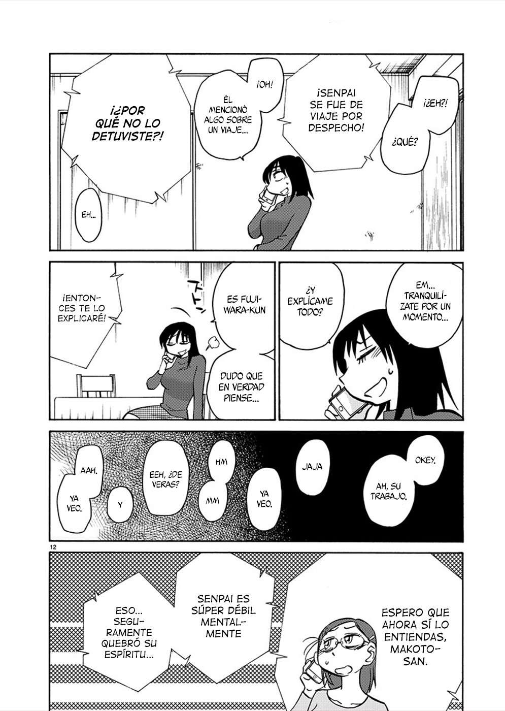 Rakujitsu no Pathos capítulo 78 página 12