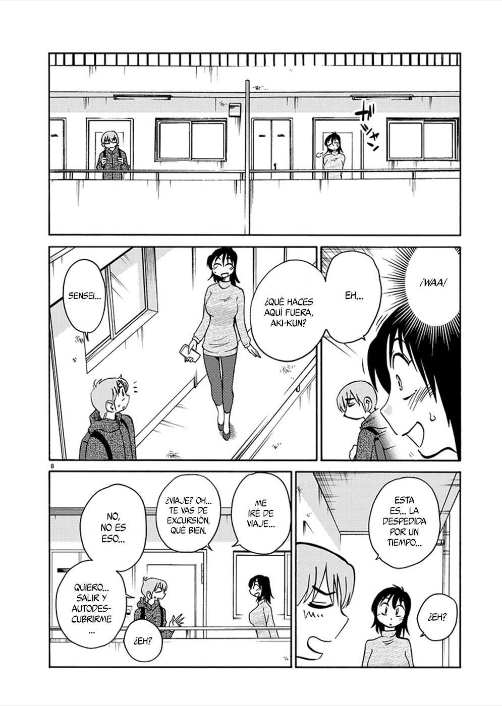 Rakujitsu no Pathos capítulo 78 página 8