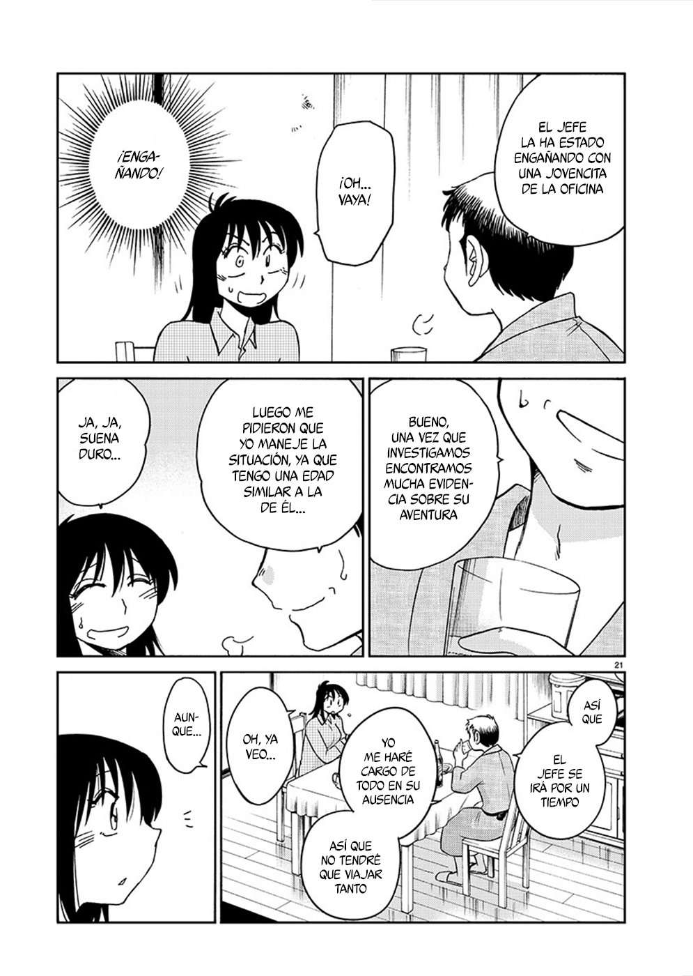 Rakujitsu no Pathos capítulo 80 página 21
