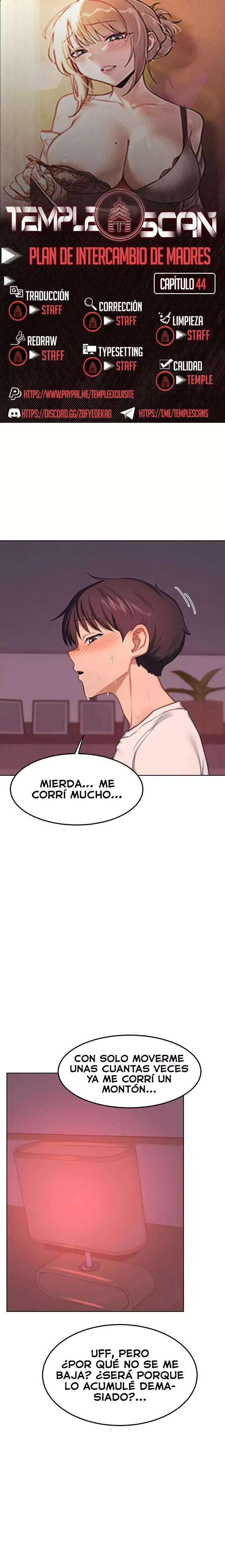 Plan de Intercambio de Madres capítulo 44 página 1