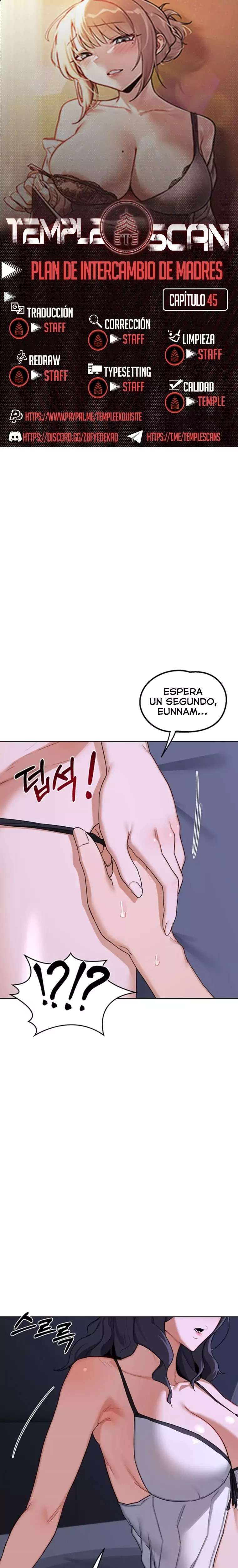 Plan de Intercambio de Madres capítulo 45 página 1
