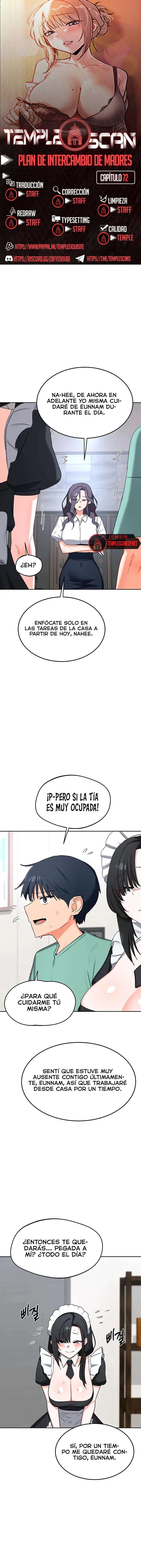Plan de Intercambio de Madres capítulo 72 página 1