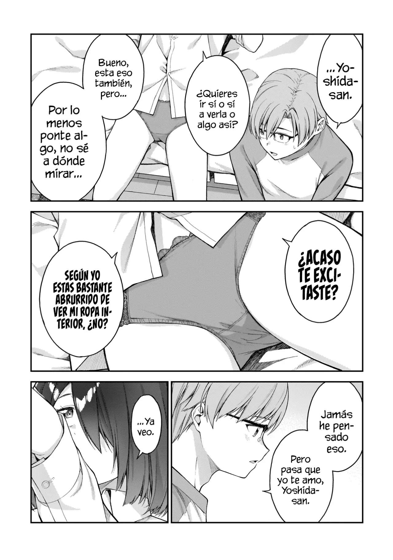 Wakaranai Desu Yoshida-san capítulo 11 página 8
