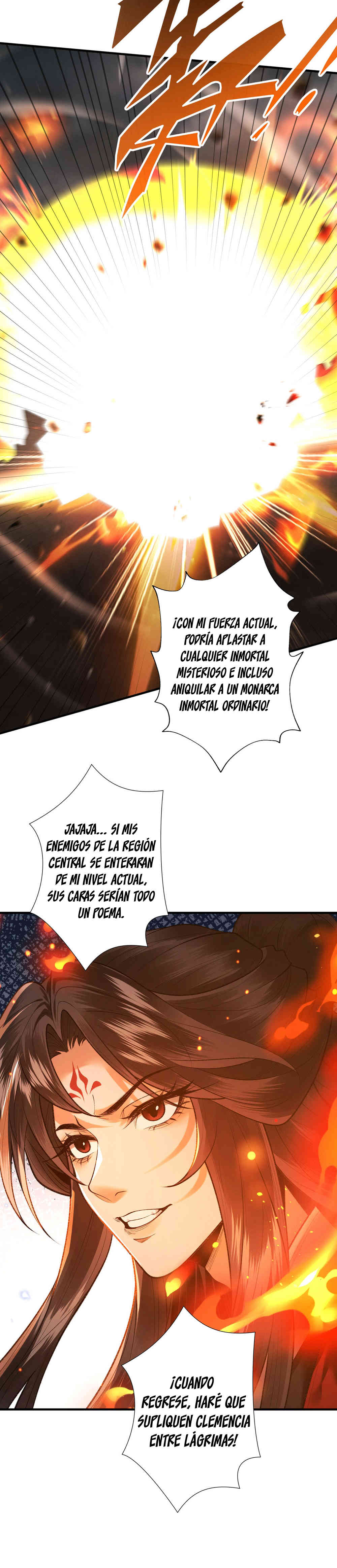 Cuanto más fuerte es mi oponente, más fuerte me vuelvo. Mi nivel de cultivo no tiene límites capítulo 105 página 9