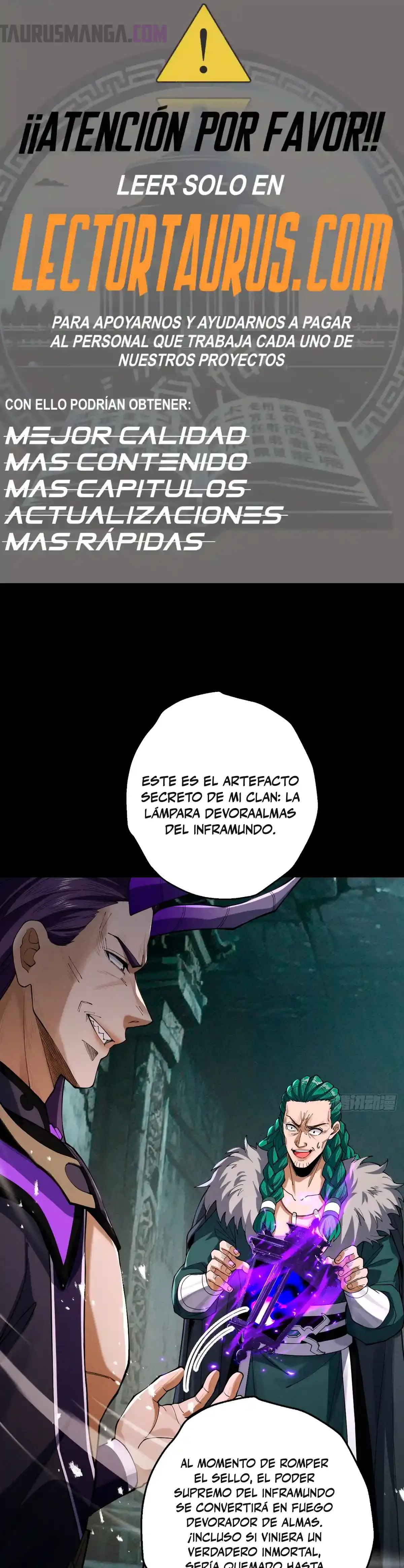 Cuanto más fuerte es mi oponente, más fuerte me vuelvo. Mi nivel de cultivo no tiene límites capítulo 72 página 1