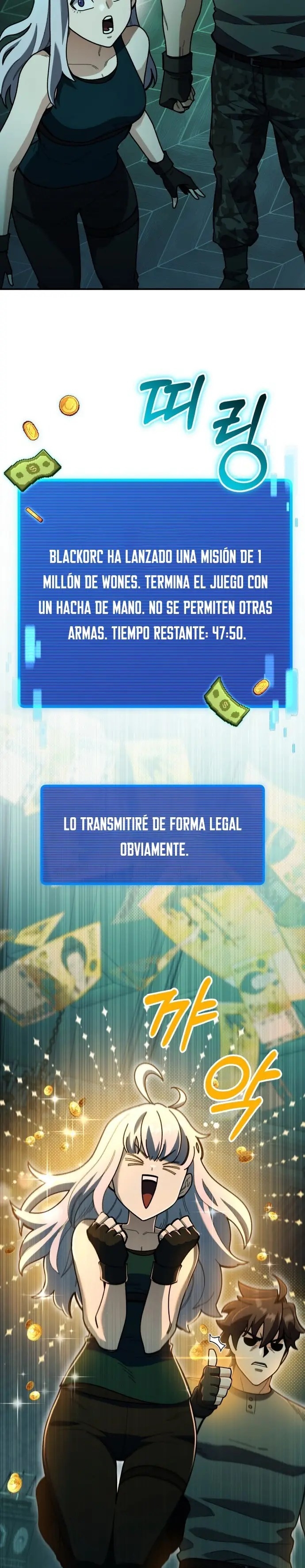 Regresé, pero el mundo no terminó capítulo 2 página 55