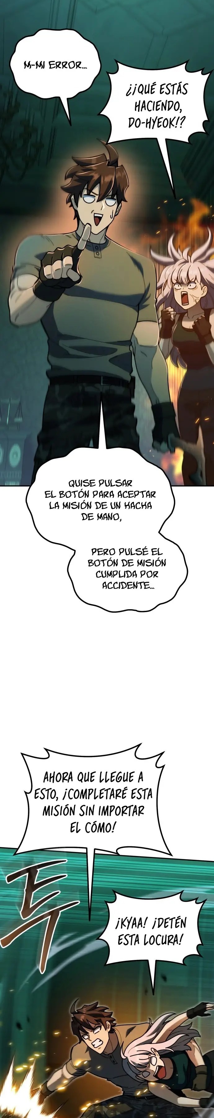 Regresé, pero el mundo no terminó capítulo 2 página 58