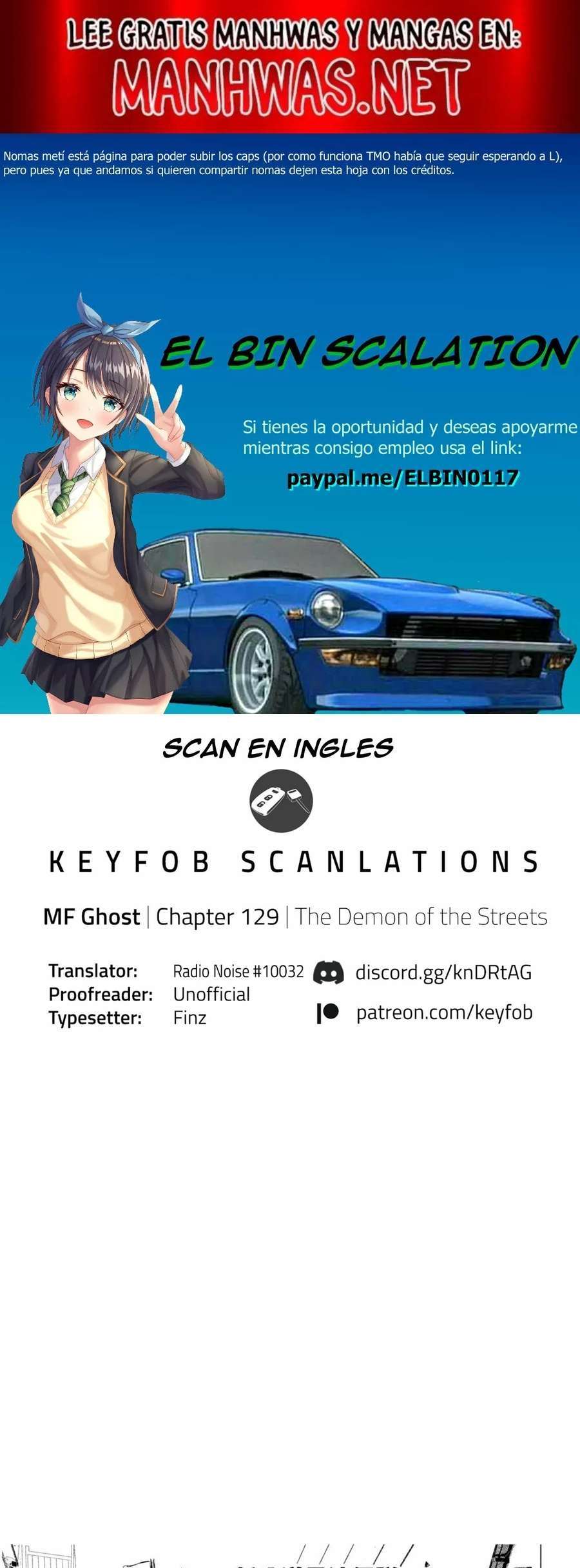MF Ghost capítulo 129 página 1
