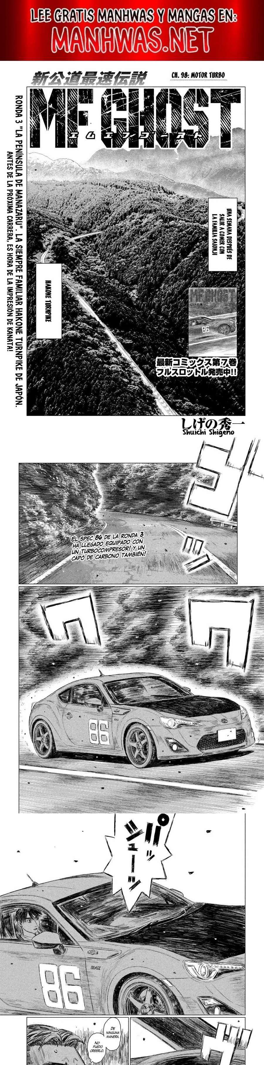 MF Ghost capítulo 98 página 1