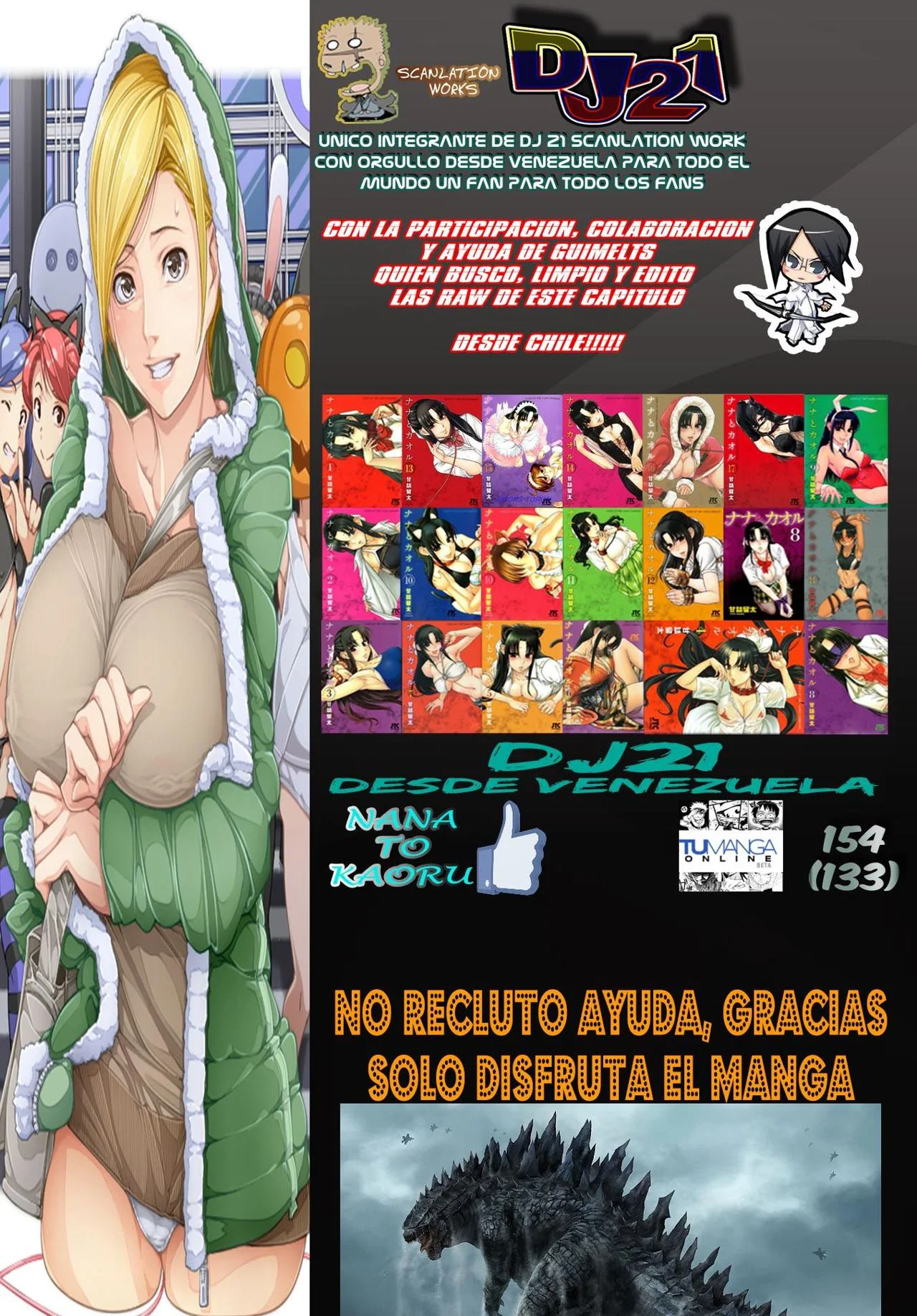 Nana To Kaoru capítulo 155 página 1