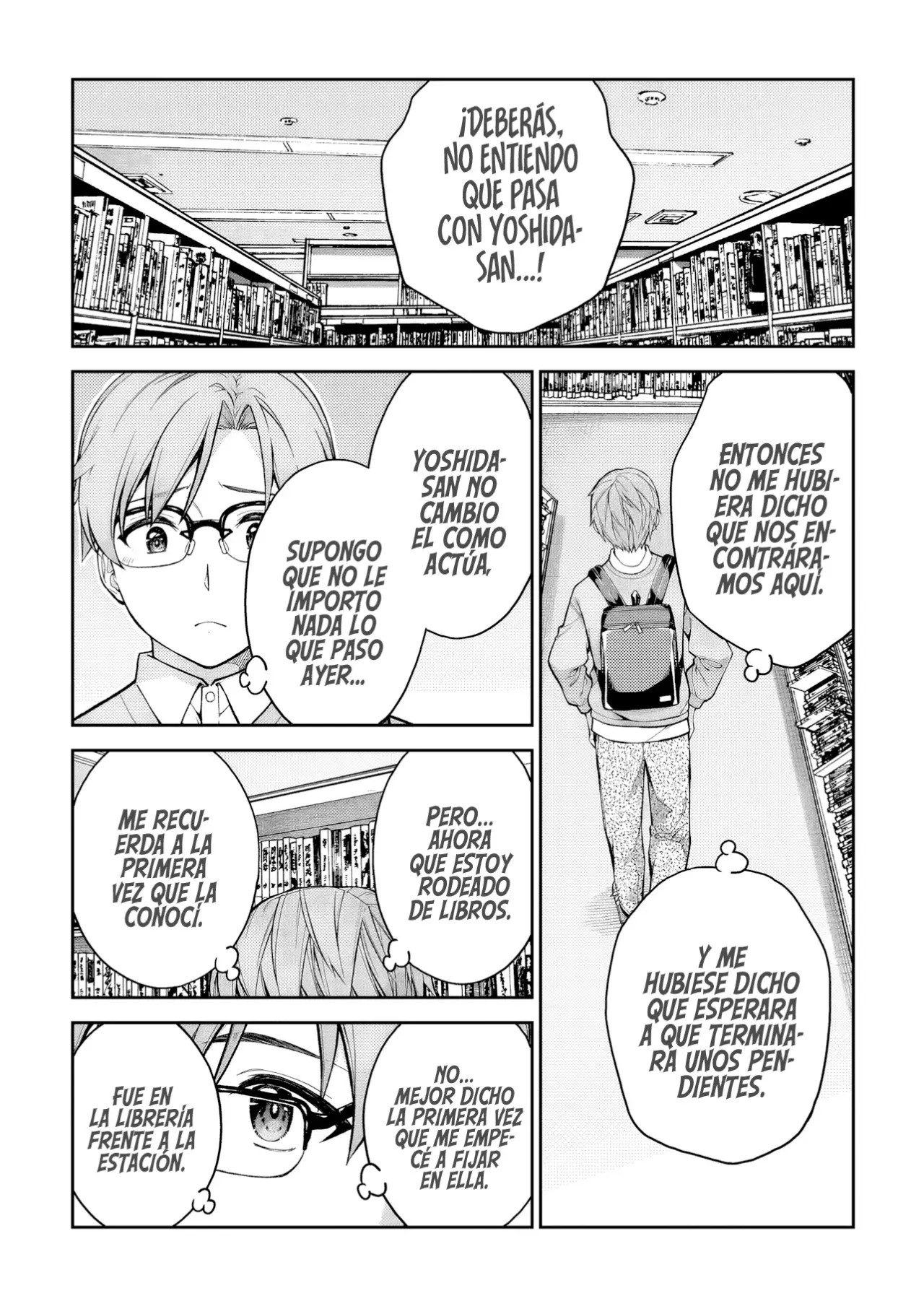 Wakaranai Desu Yoshida-san capítulo 2 página 12