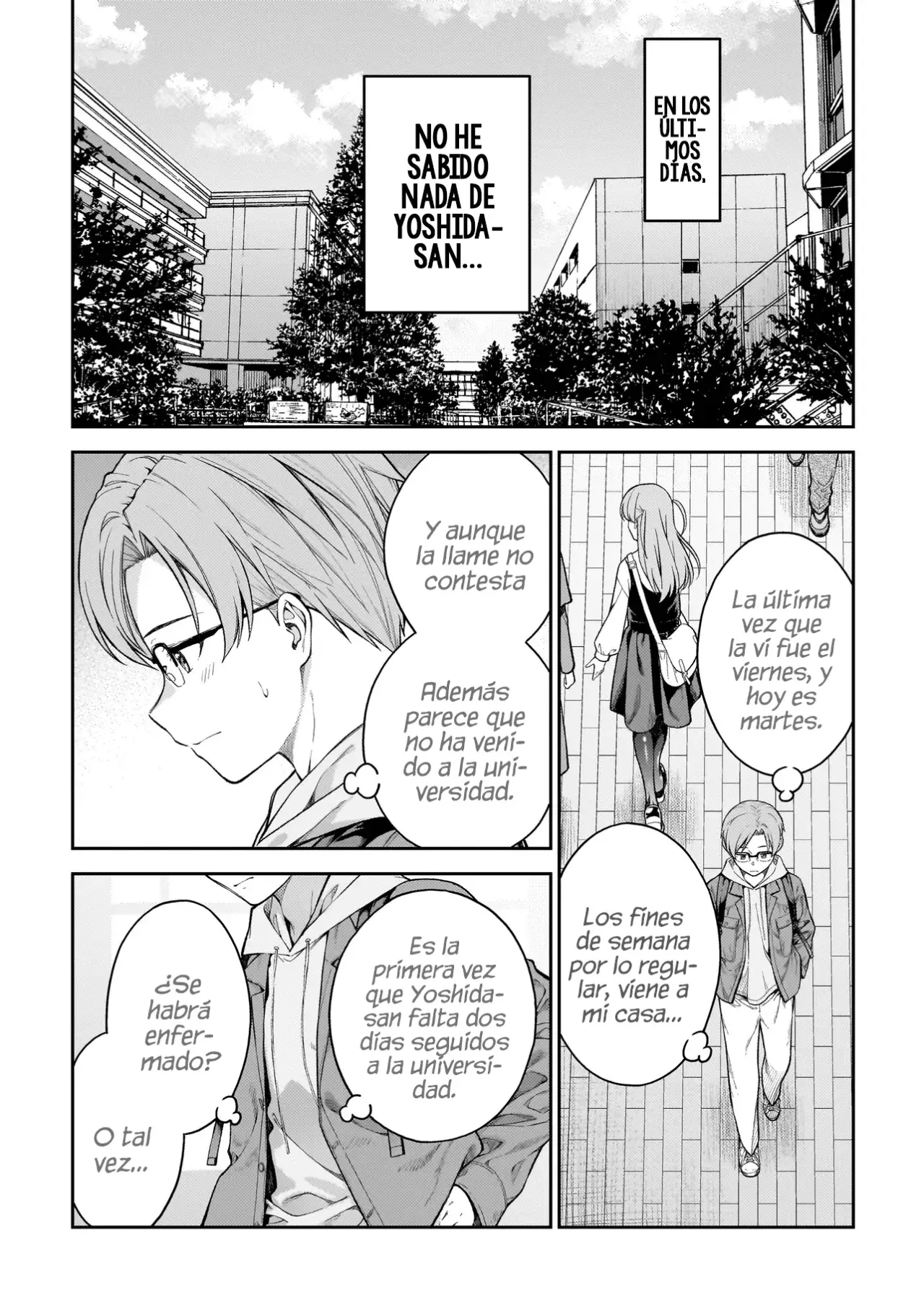 Wakaranai Desu Yoshida-san capítulo 3 página 4