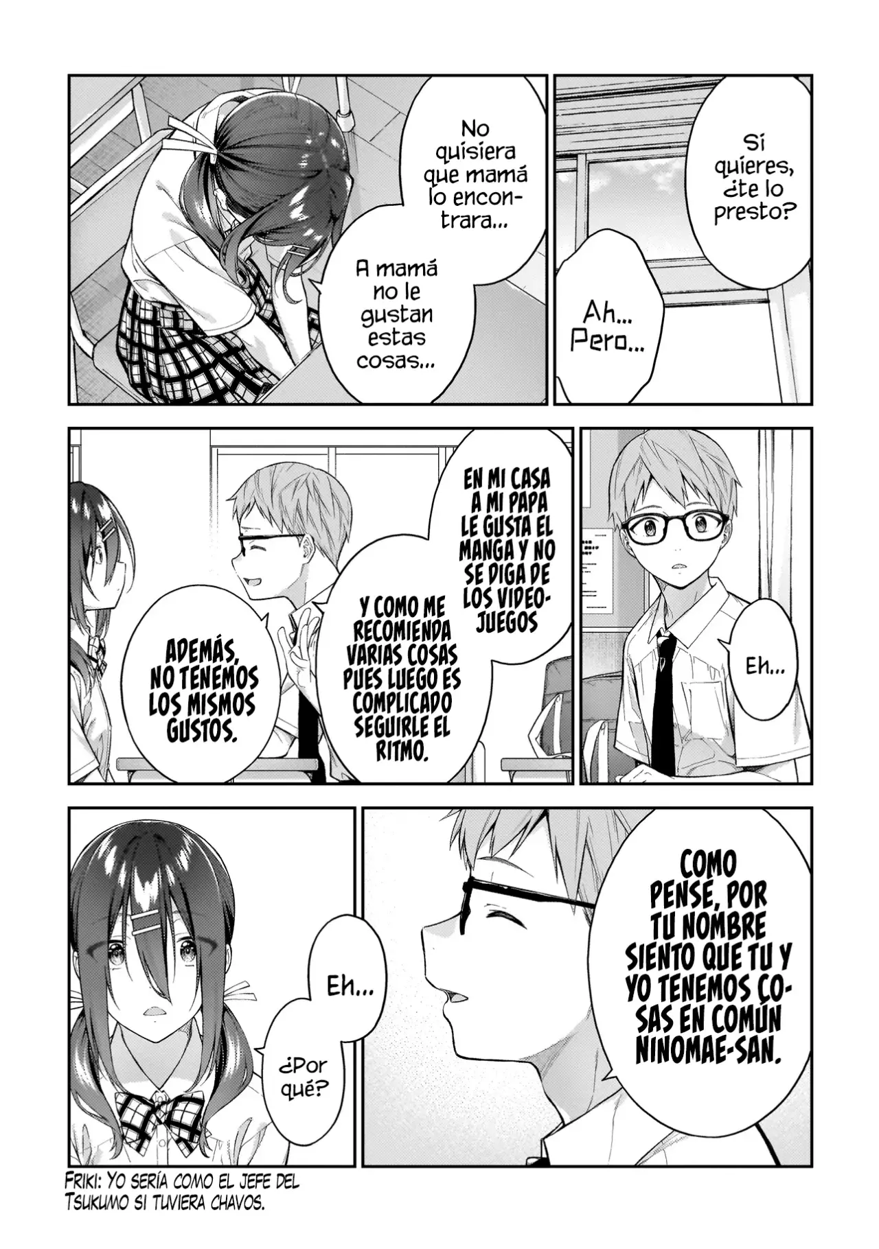 Wakaranai Desu Yoshida-san capítulo 5 página 20