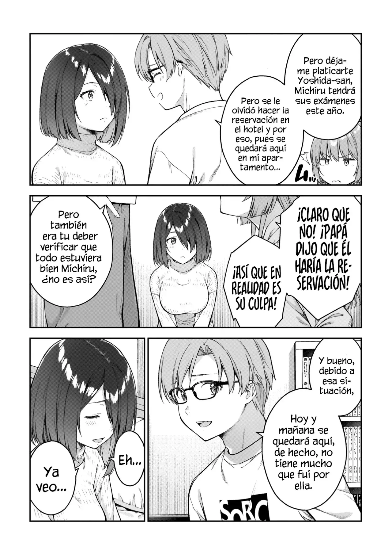 Wakaranai Desu Yoshida-san capítulo 9 página 8