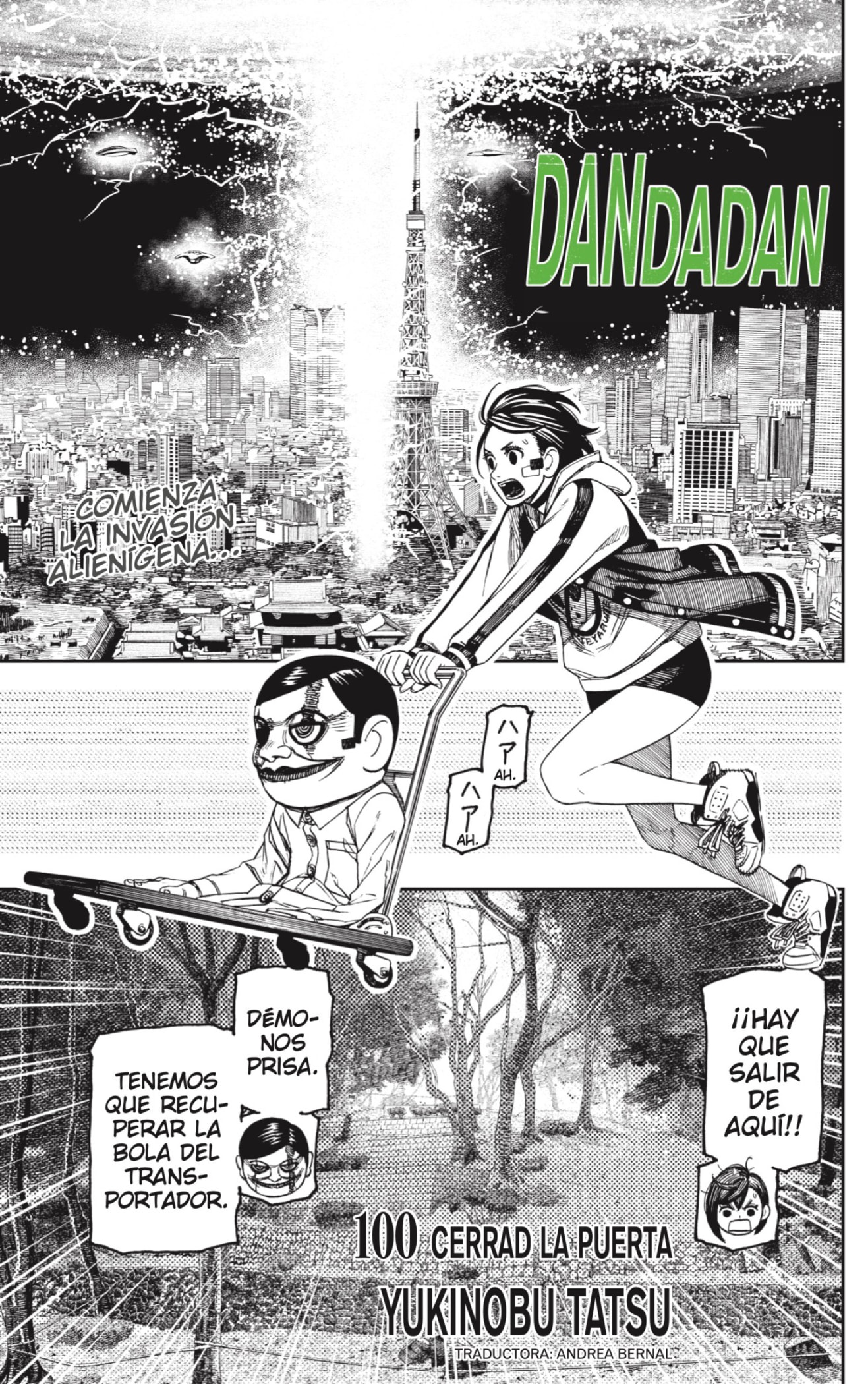 Dandadan capítulo 100 página 1