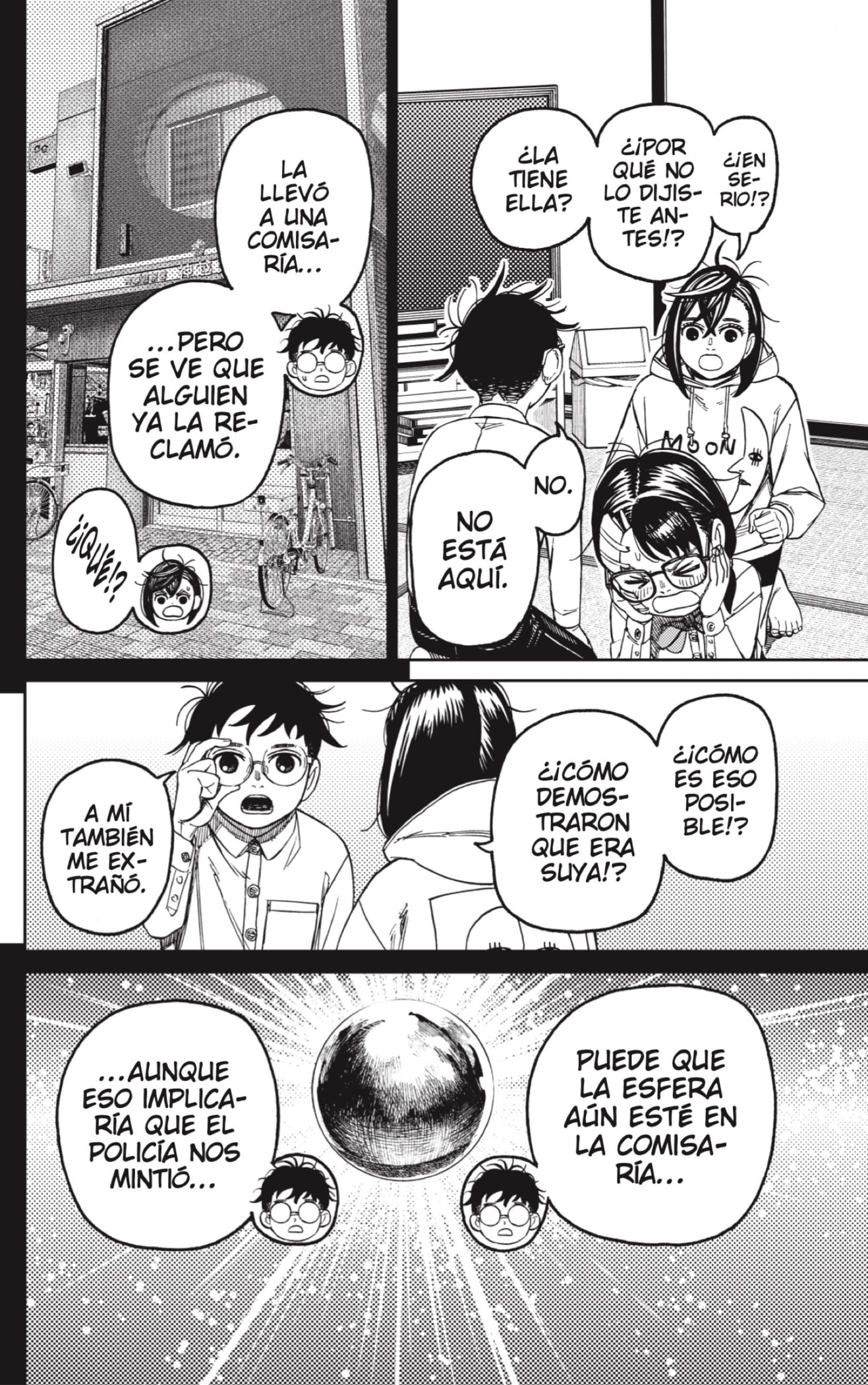 Dandadan capítulo 129 página 8