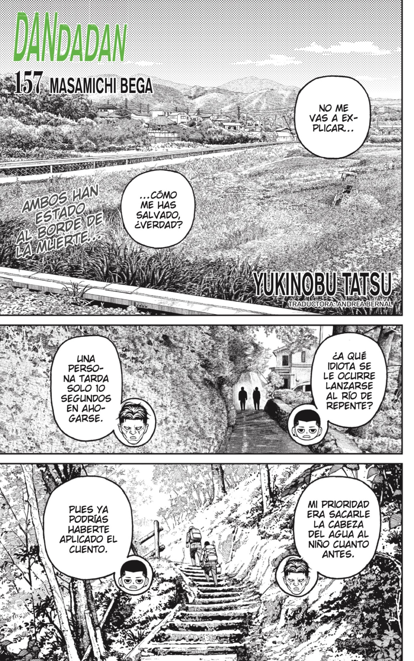 Dandadan capítulo 157 página 1