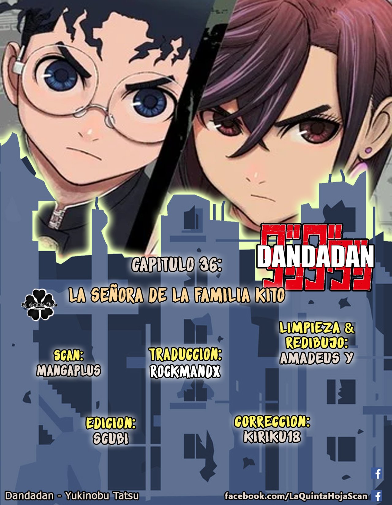 Dandadan capítulo 36 página 1