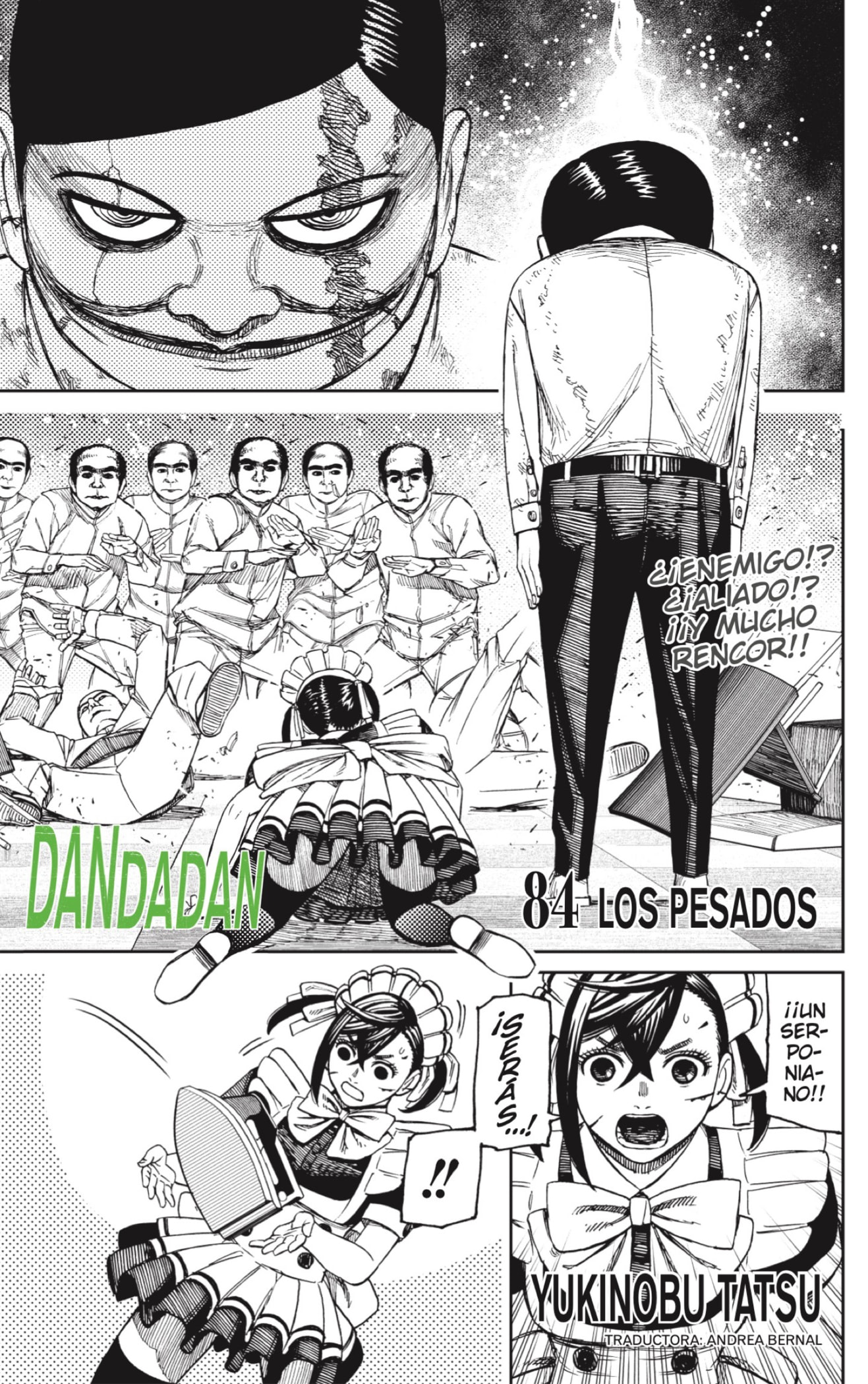 Dandadan capítulo 84 página 1