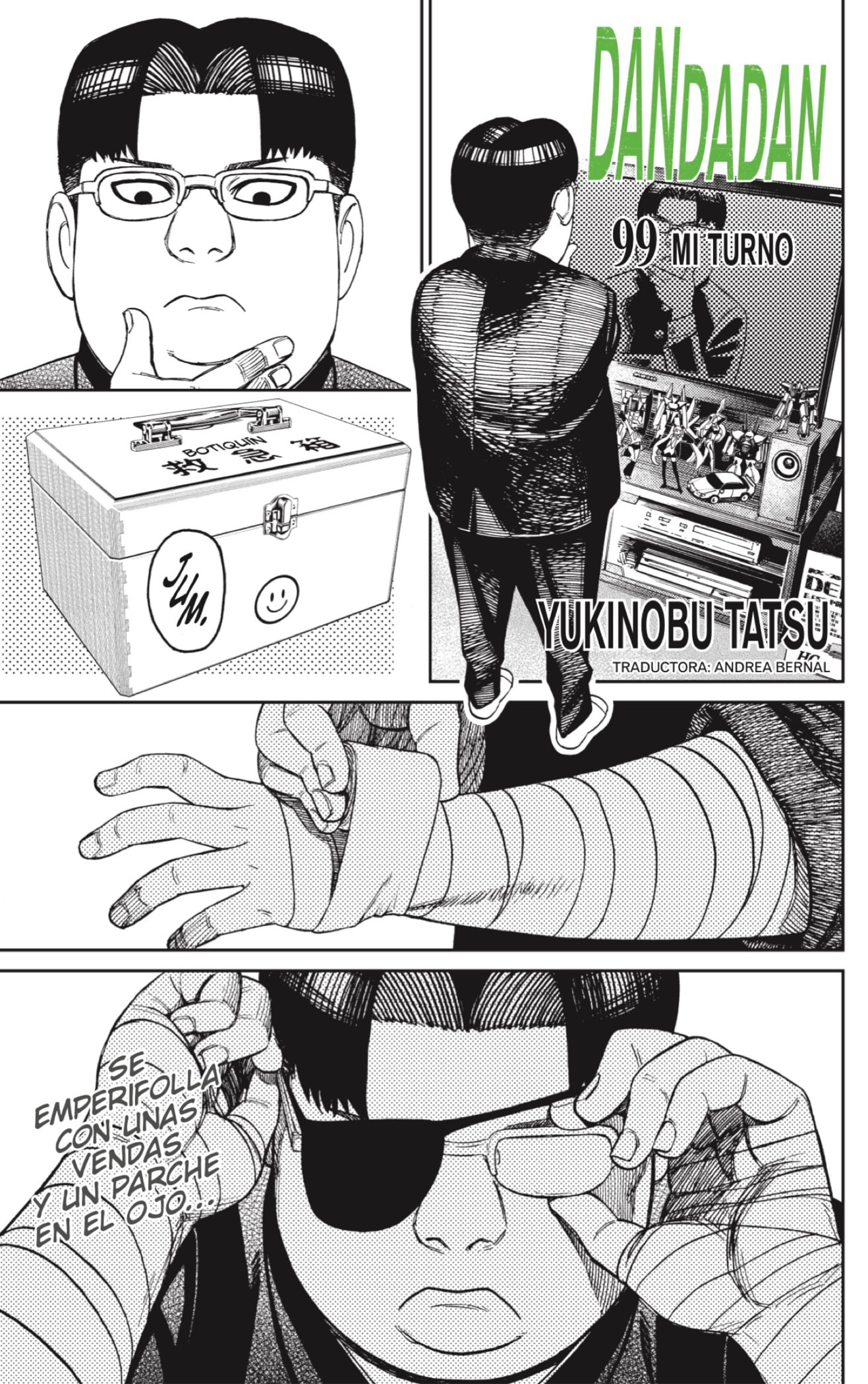Dandadan capítulo 99 página 1