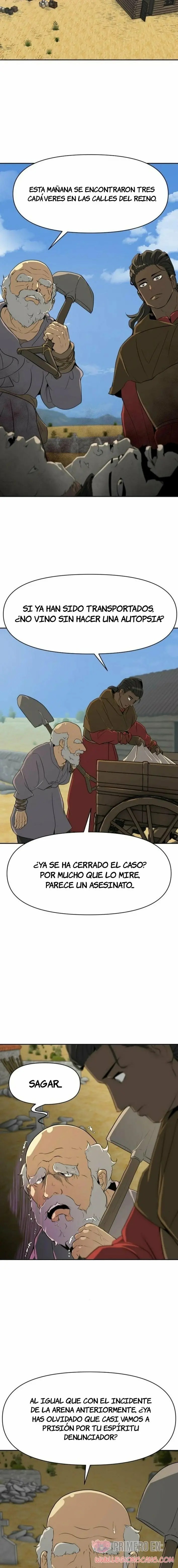 Cara feliz: De esclavo a leyenda de la arena. capítulo 10 página 3