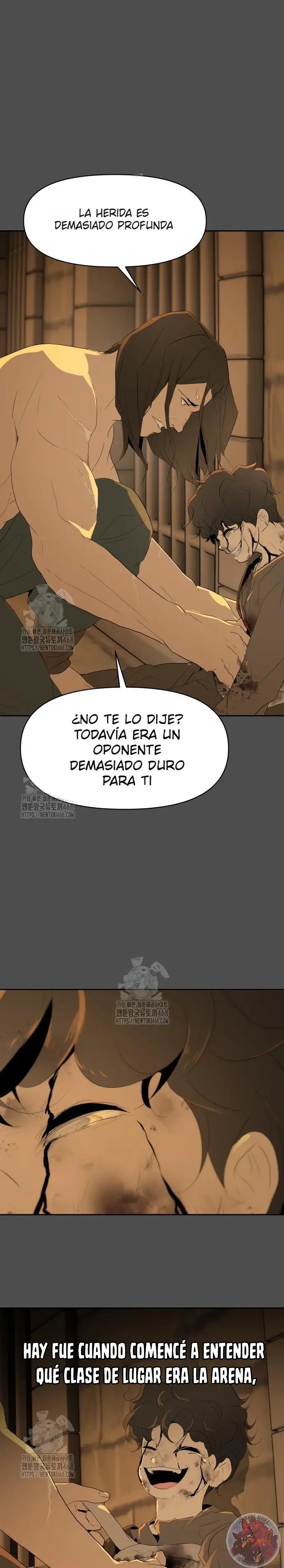 Cara feliz: De esclavo a leyenda de la arena. capítulo 17 página 4