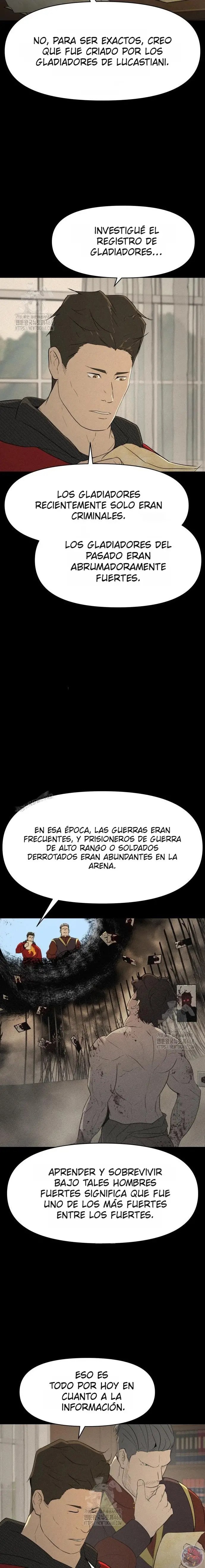 Cara feliz: De esclavo a leyenda de la arena. capítulo 19 página 9