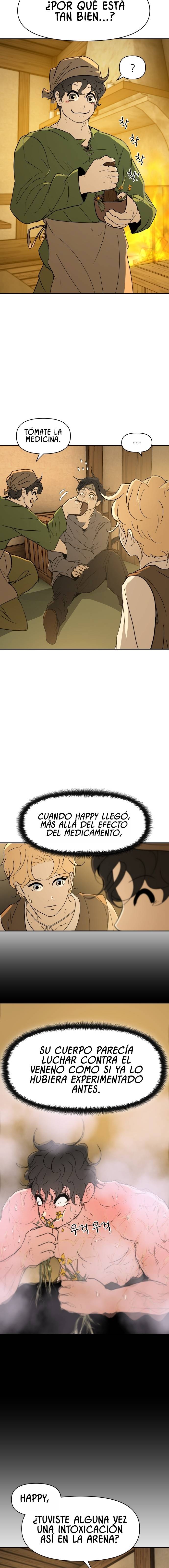 Cara feliz: De esclavo a leyenda de la arena. capítulo 34 página 7