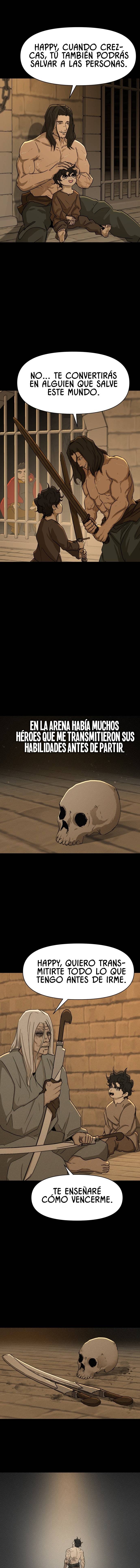 Cara feliz: De esclavo a leyenda de la arena. capítulo 49 página 15
