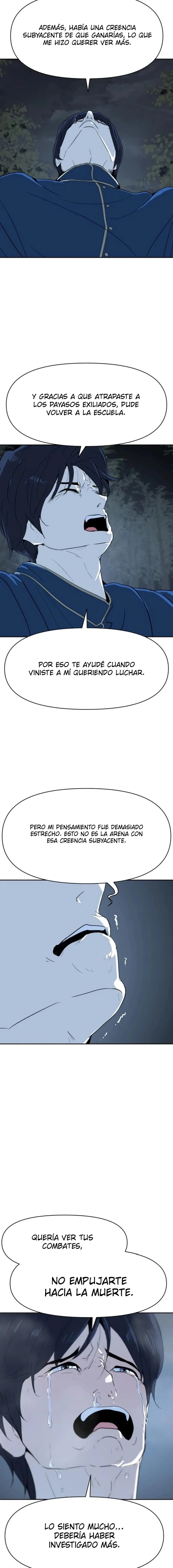 Cara feliz: De esclavo a leyenda de la arena. capítulo 8 página 9