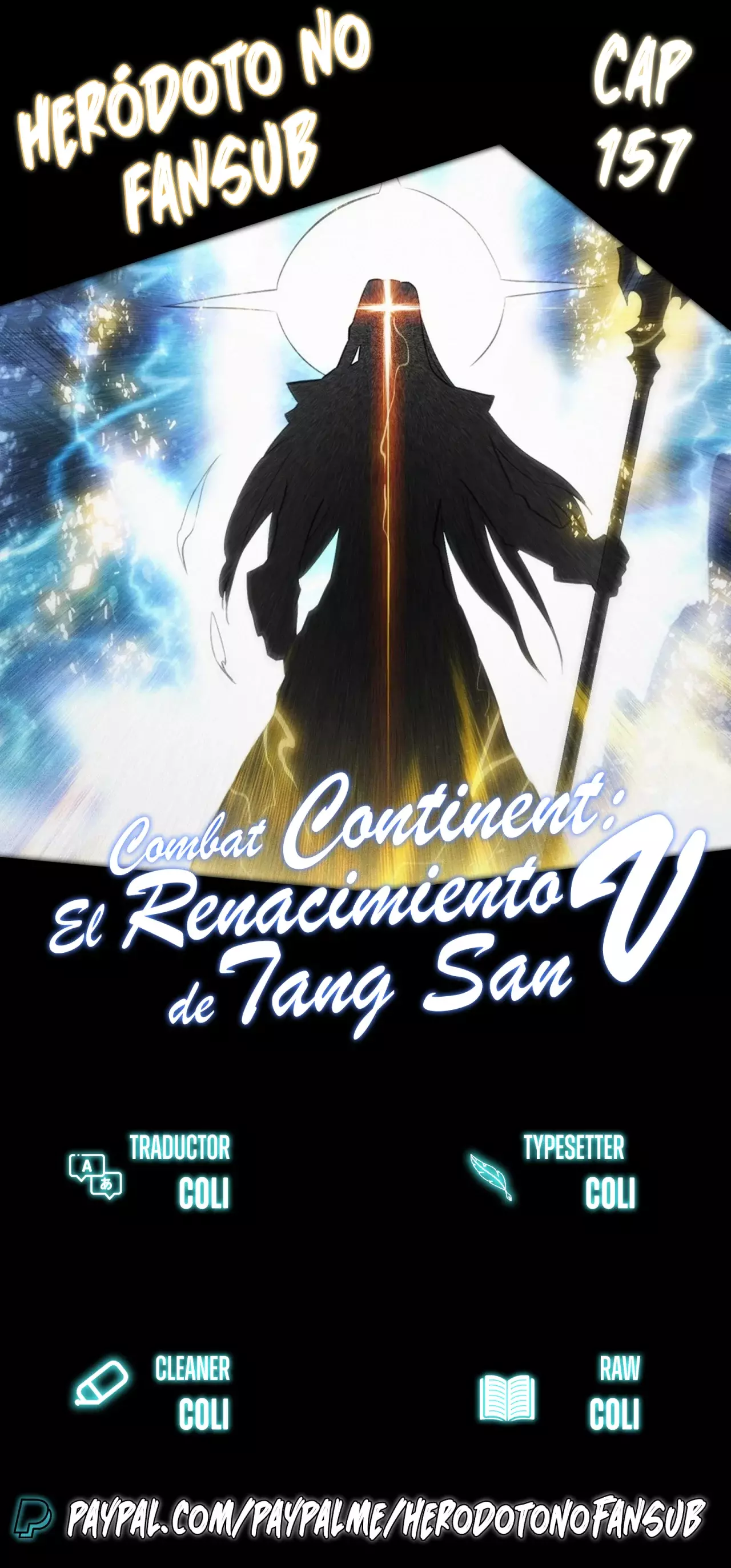 Combat Continent V: Renacimiento de TangSan capítulo 157 página 1