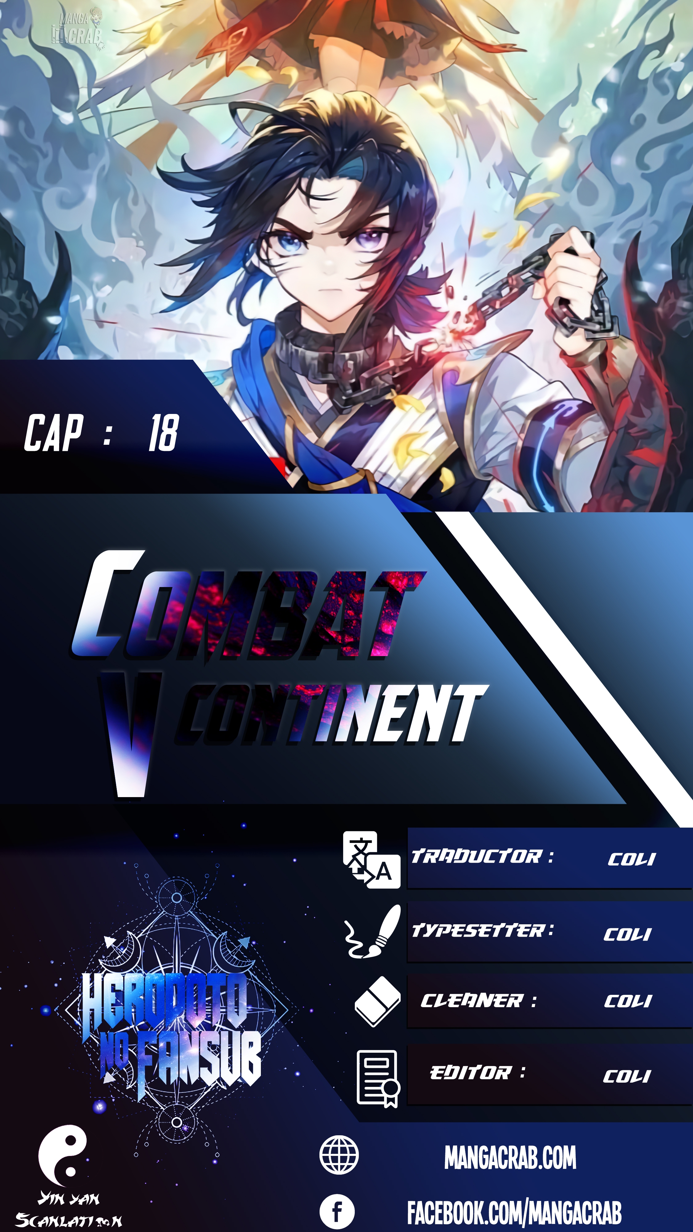 Combat Continent V: Renacimiento de TangSan capítulo 18 página 1