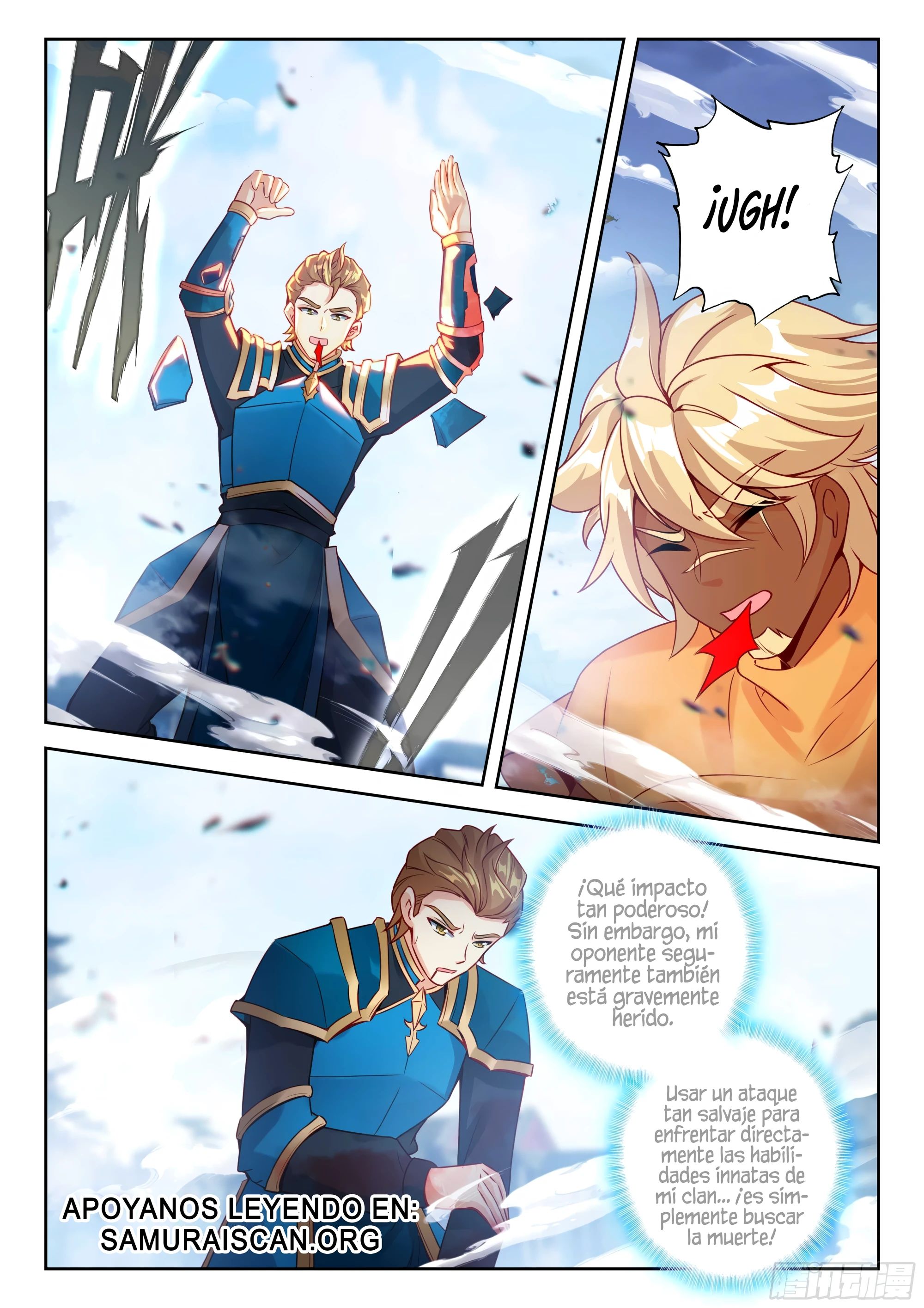 Combat Continent V: Renacimiento de TangSan capítulo 211 página 10