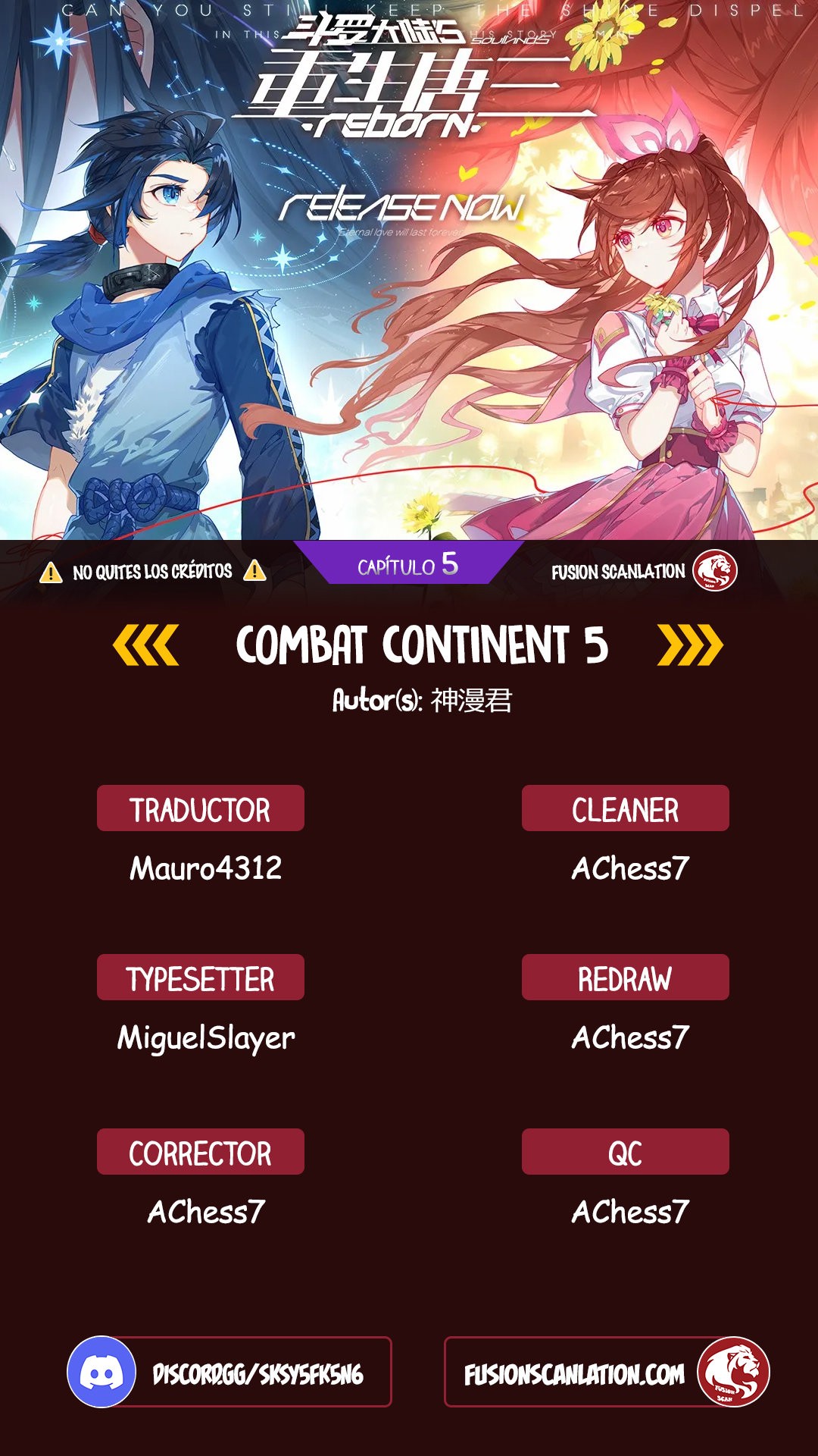 Combat Continent V: Renacimiento de TangSan capítulo 5 página 1