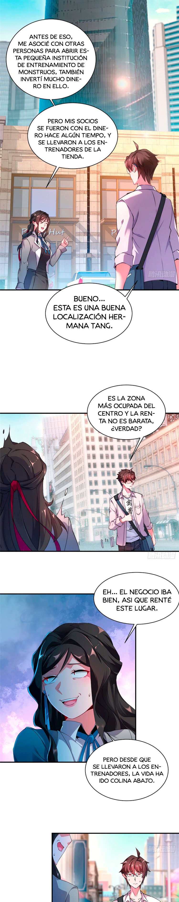 Entrenador de monstruos capítulo 10 página 8